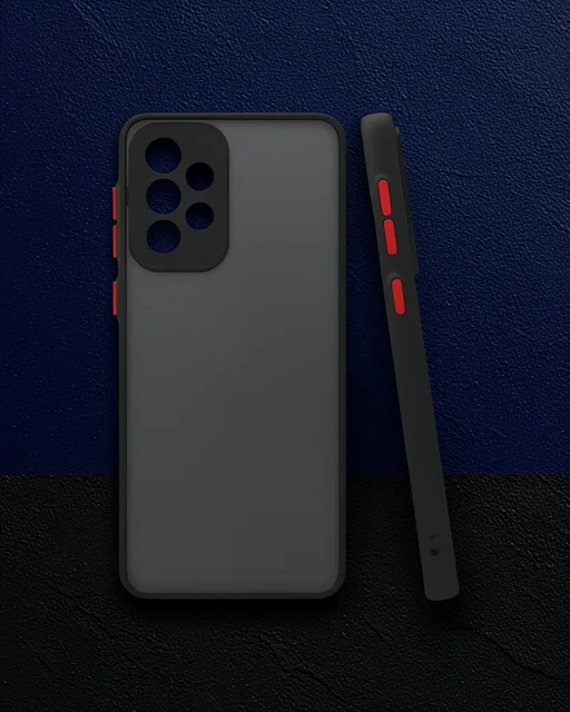 Samsung Galaxy A23 4g Kılıf Montreal Silikon Kapak - Siyah