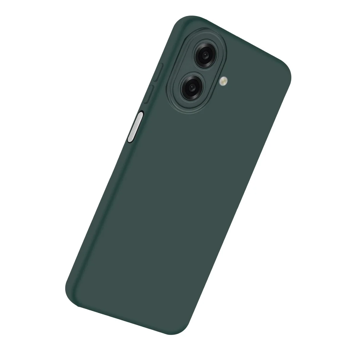 Samsung Galaxy A07 4g First Silikon - Koyu Yeşil görsel 3