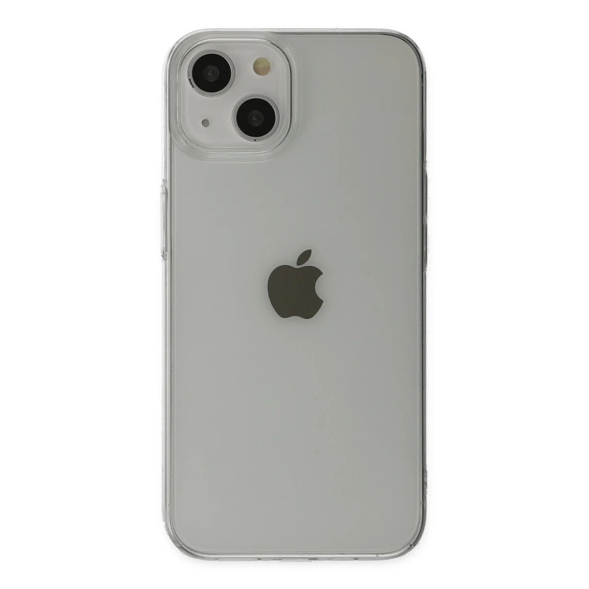 Apple İphone 14 Plus Kılıf Pc Sert Şeffaf Kapak - Şeffaf