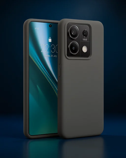 Xiaomi Redmi Note 13 Pro 5g Kılıf First Silikon - Koyu Yeşil