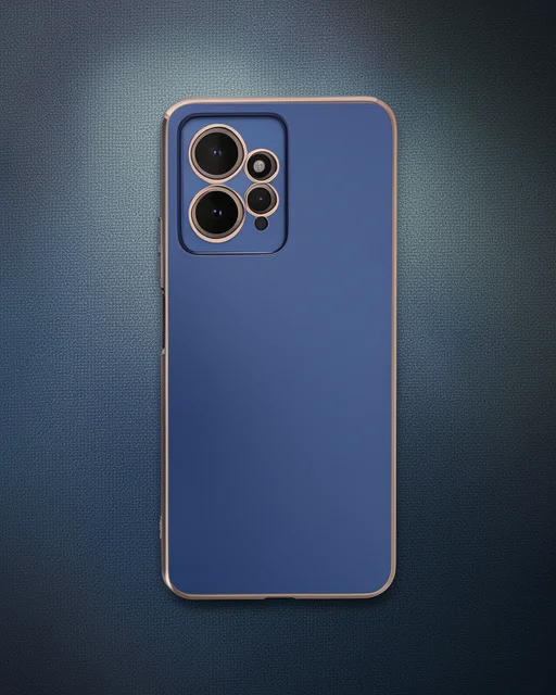 Xiaomi Redmi Note 12 4g Kılıf Volet Silikon - Mavi