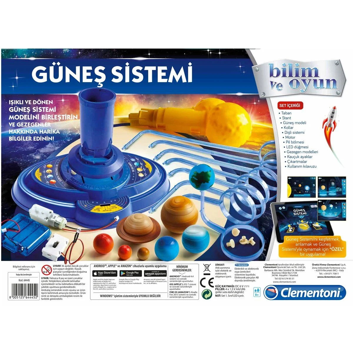 64445 Güneş Sistemi - Bilim ve Oyun +8 yaş görsel 3