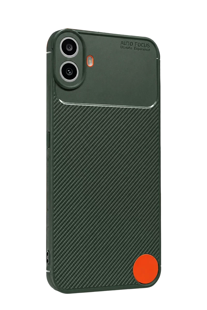Nothing Phone Nothing CMF Phone 1 Auto Focus Karbon Kapak - Yeşil görsel 3