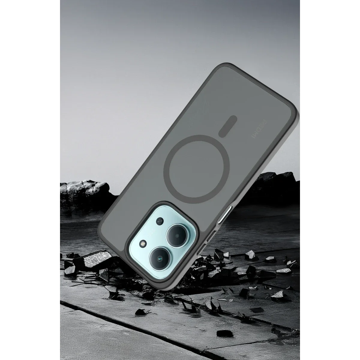 Joko Xiaomi Redmi 15C 4G Jota Magsafe Kapak - Siyah görsel 4