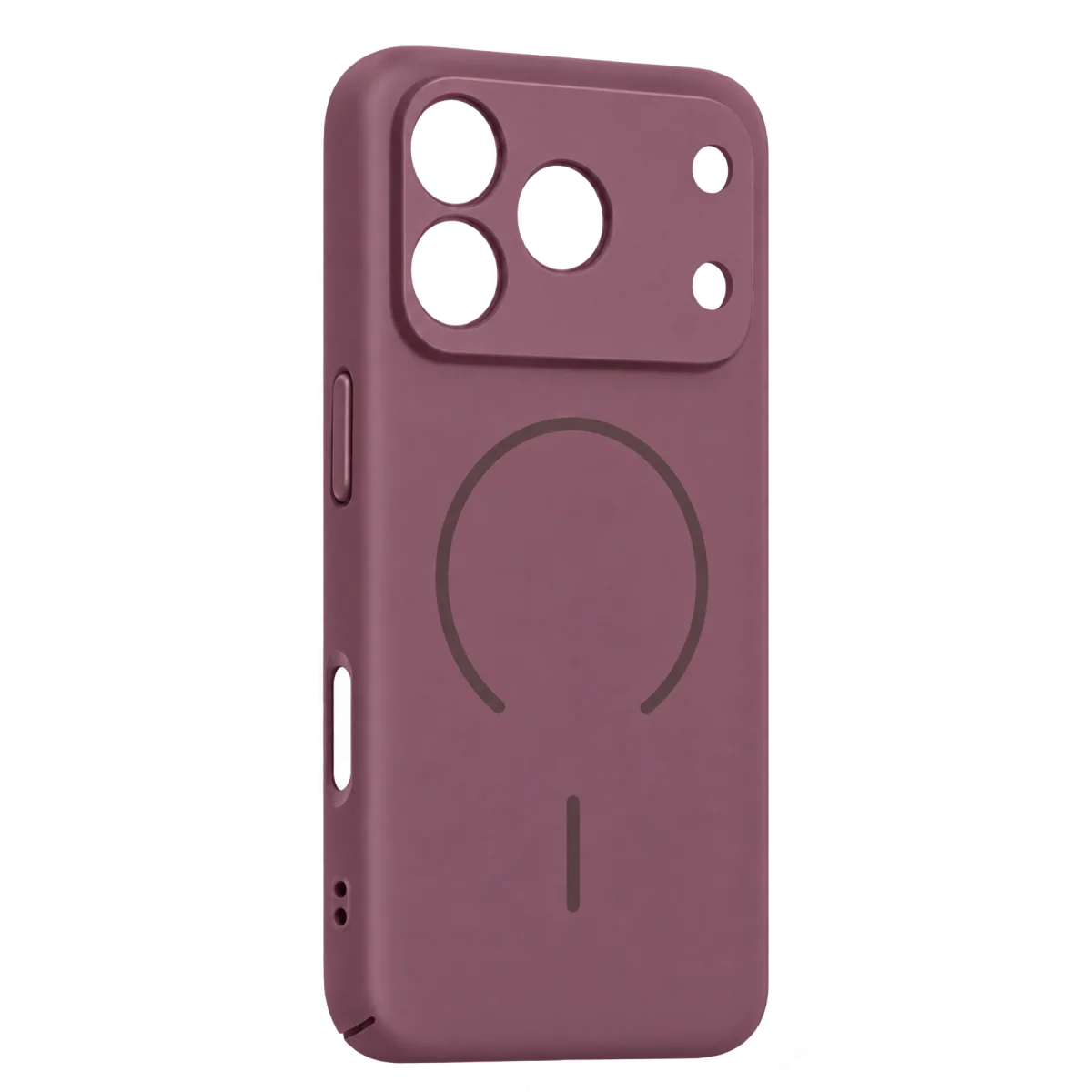 Apple iPhone 18 Pro Max Mika PC Magsafe Kapak - Bordo