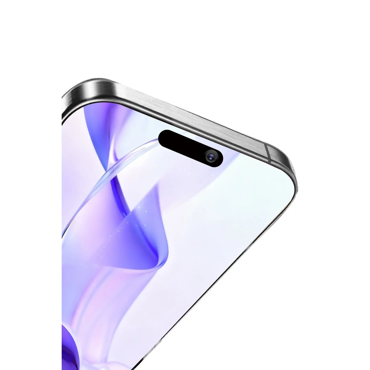 Apple İphone 15 Pro Bilvis 5in1 3d Magic Cam Ekran Koruyucu - Siyah görsel 4