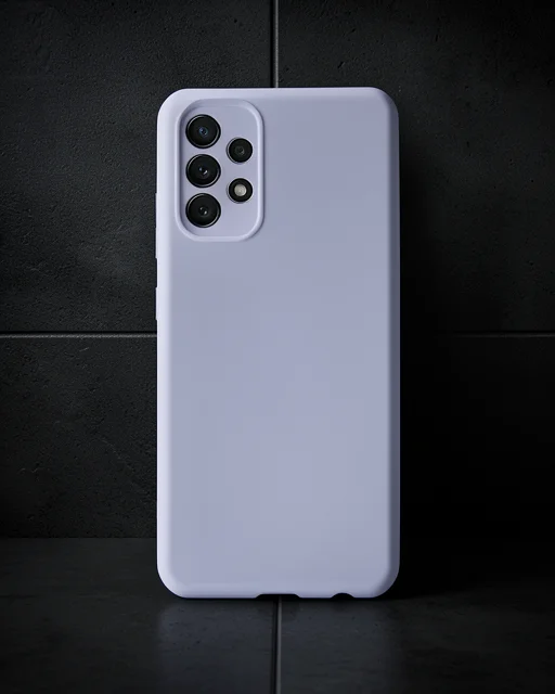 Samsung Galaxy A13 4g Kılıf Nano İçi Kadife Silikon - Lila
