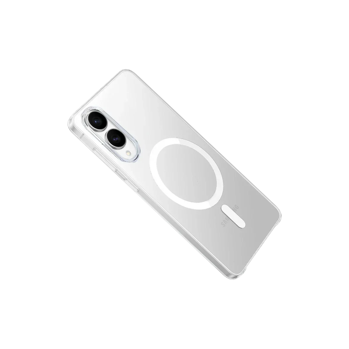 Samsung Galaxy S25 Edge Kılıf PC Zara Magsafe Şeffaf Kılıf - Şeffaf görsel 5