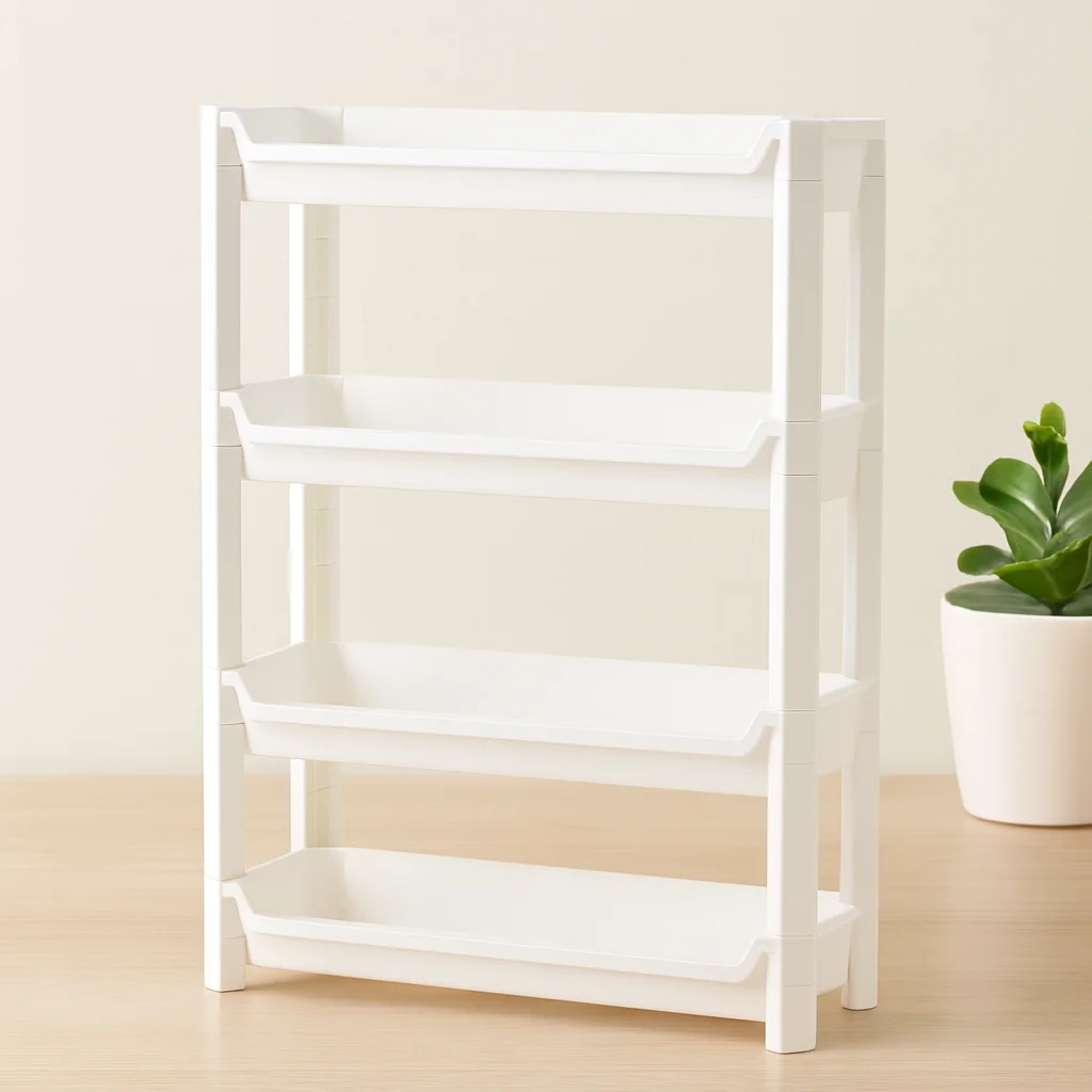 4 Katlı Sepet Organizer Raf Düzenleyici