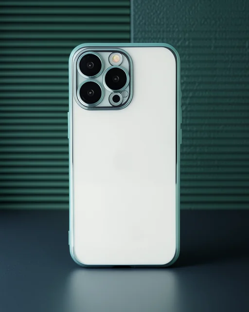 Apple İphone 13 Pro Kılıf Razer Lensli Silikon - Yeşil