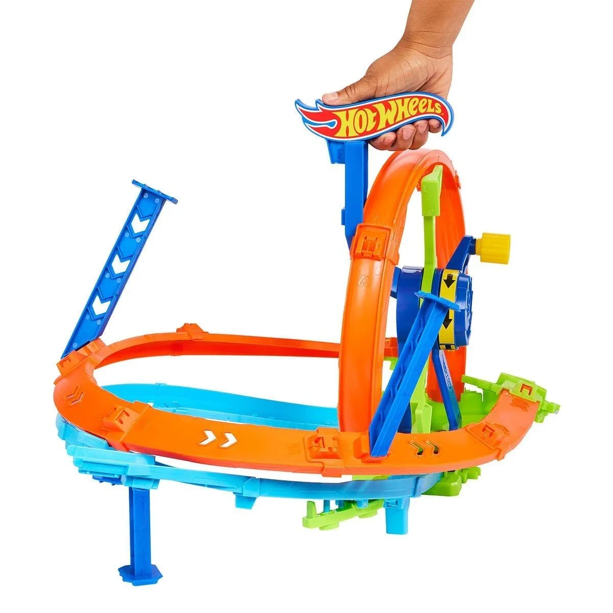 JBX65 Hot Wheels Hızlı Fırlatma ve Döngü Parkuru Oyun Seti görsel 4
