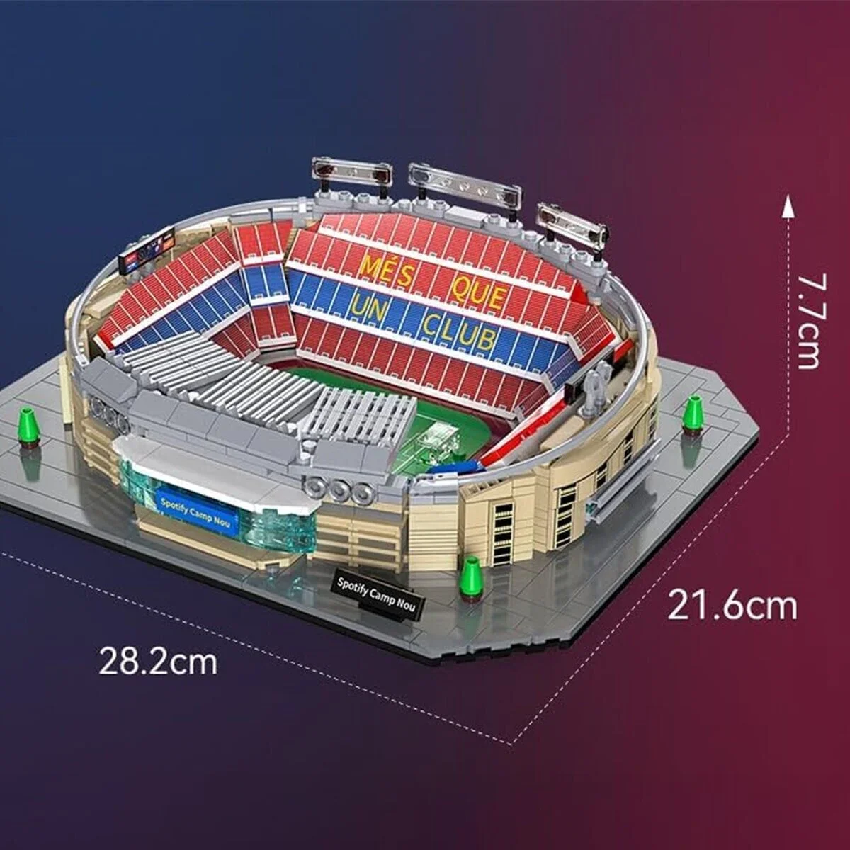 C66023W Cada Camp Nou Stadyum 728 Parça Block Oyuncak görsel 4