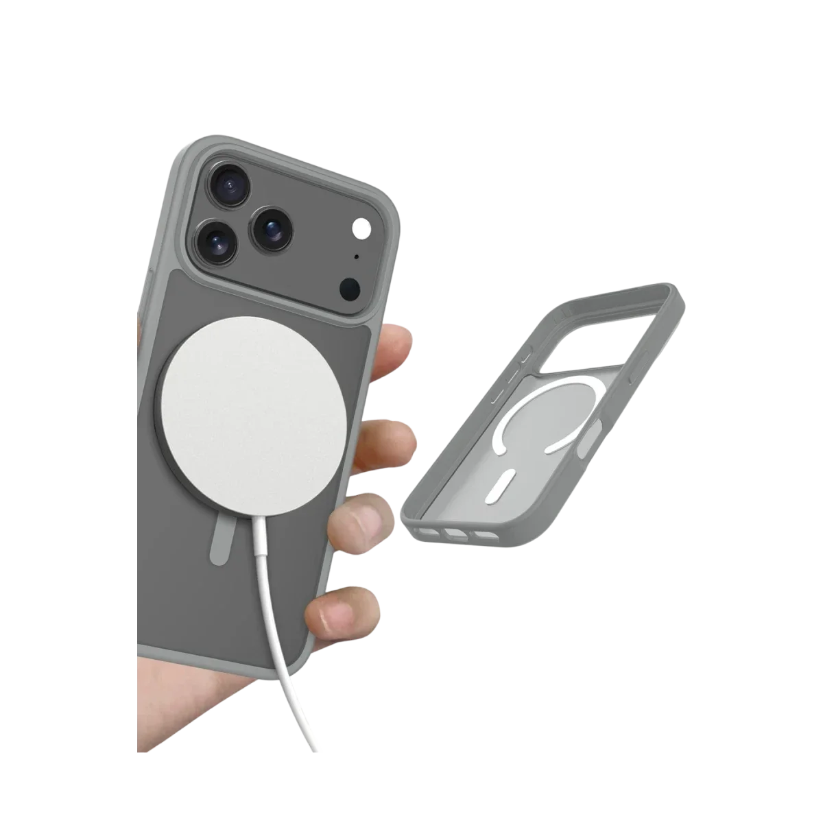 Joko Apple iPhone 17 Pro Jota Magsafe Kapak - Titan Gri görsel 4