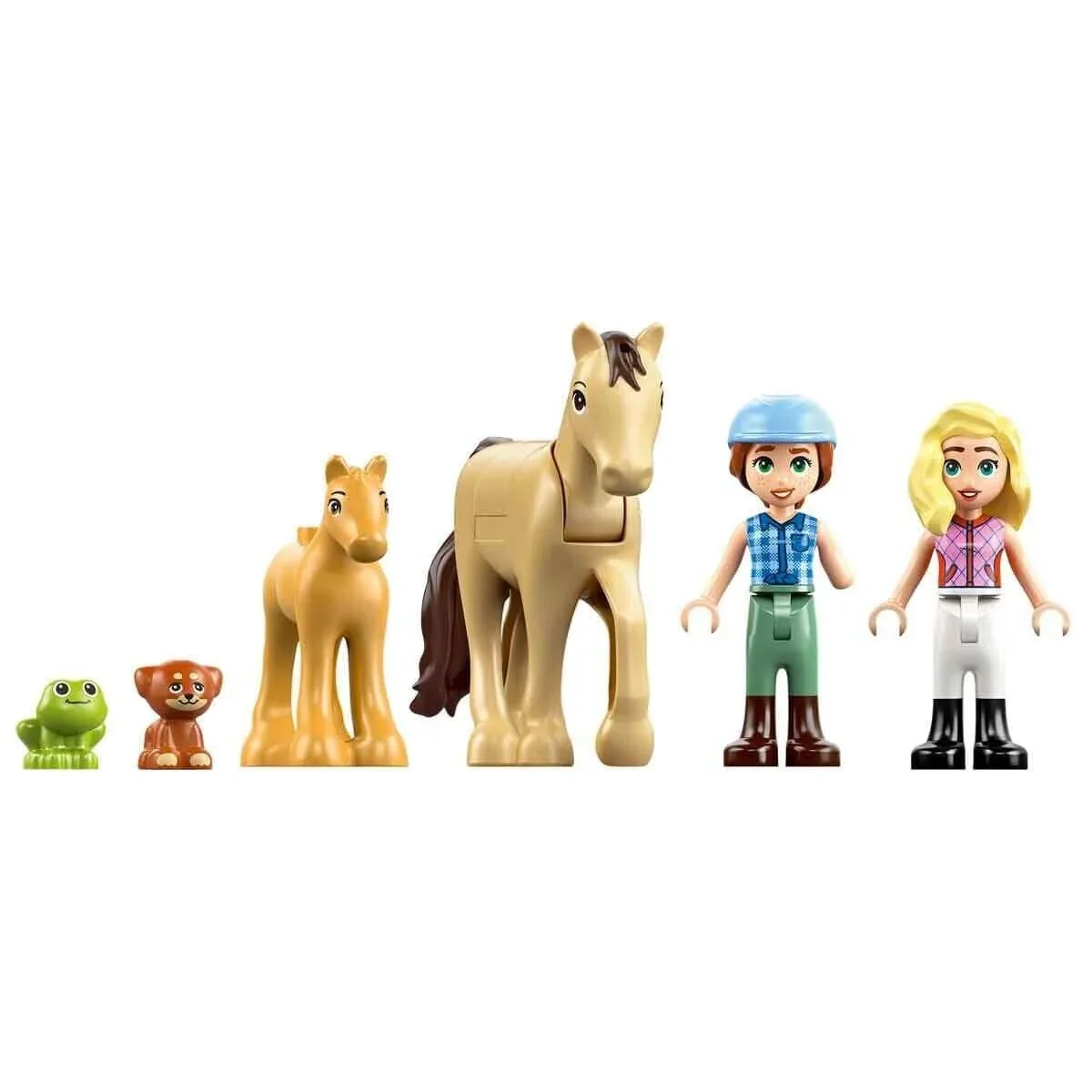 42695 Lego Friends At ve Tay Römorku 279 parça +7 yaş görsel 4