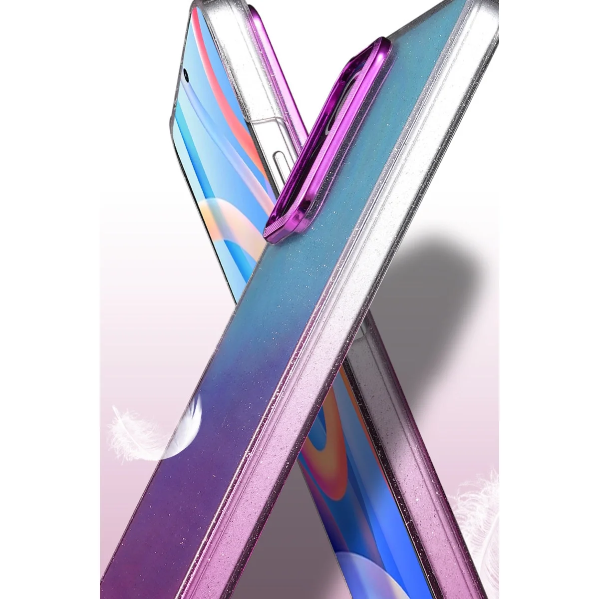 Xiao Red Note 11 Pro Glossy Kapak - Siyah görsel 3