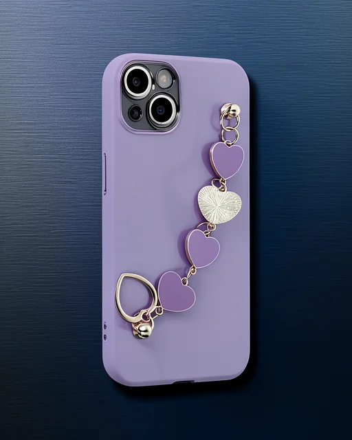 Apple İphone 14 Plus Kılıf Esila Silikon - Mor