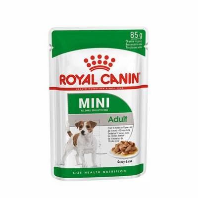Mini Adult Pouch Yetişkin Köpek Konservesi 12 Adet 85 Gr