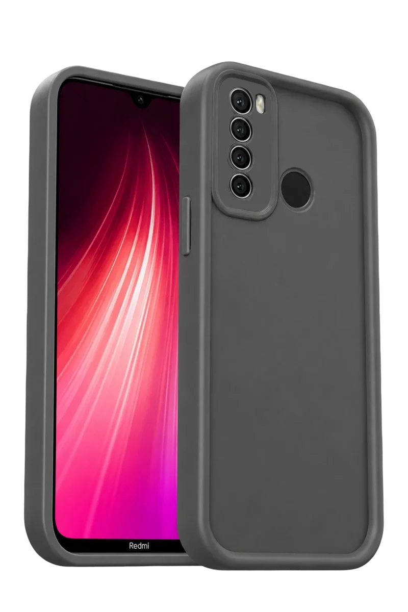 Xiao Red Note 8 Kılıf Viera Silikon - Gri