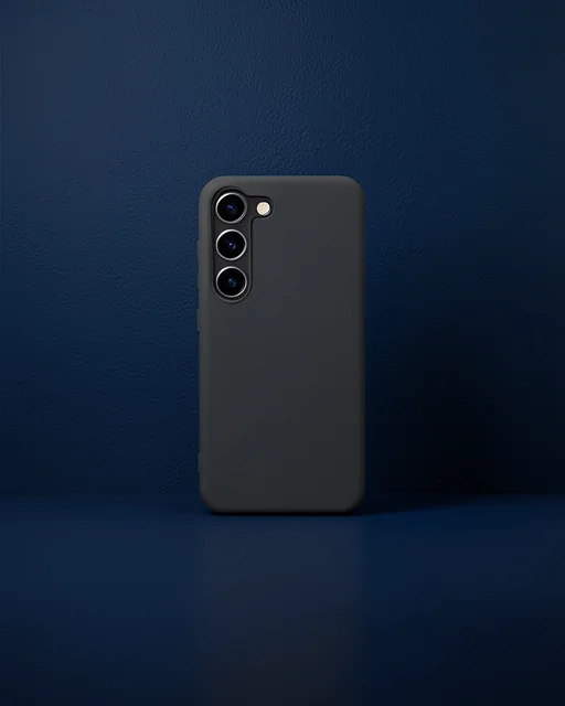Samsung Galaxy S23 Plus Kılıf First Silikon - Siyah