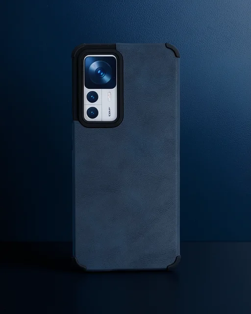 Xiaomi Mi 12t Kılıf Loop Deri Silikon - Lacivert