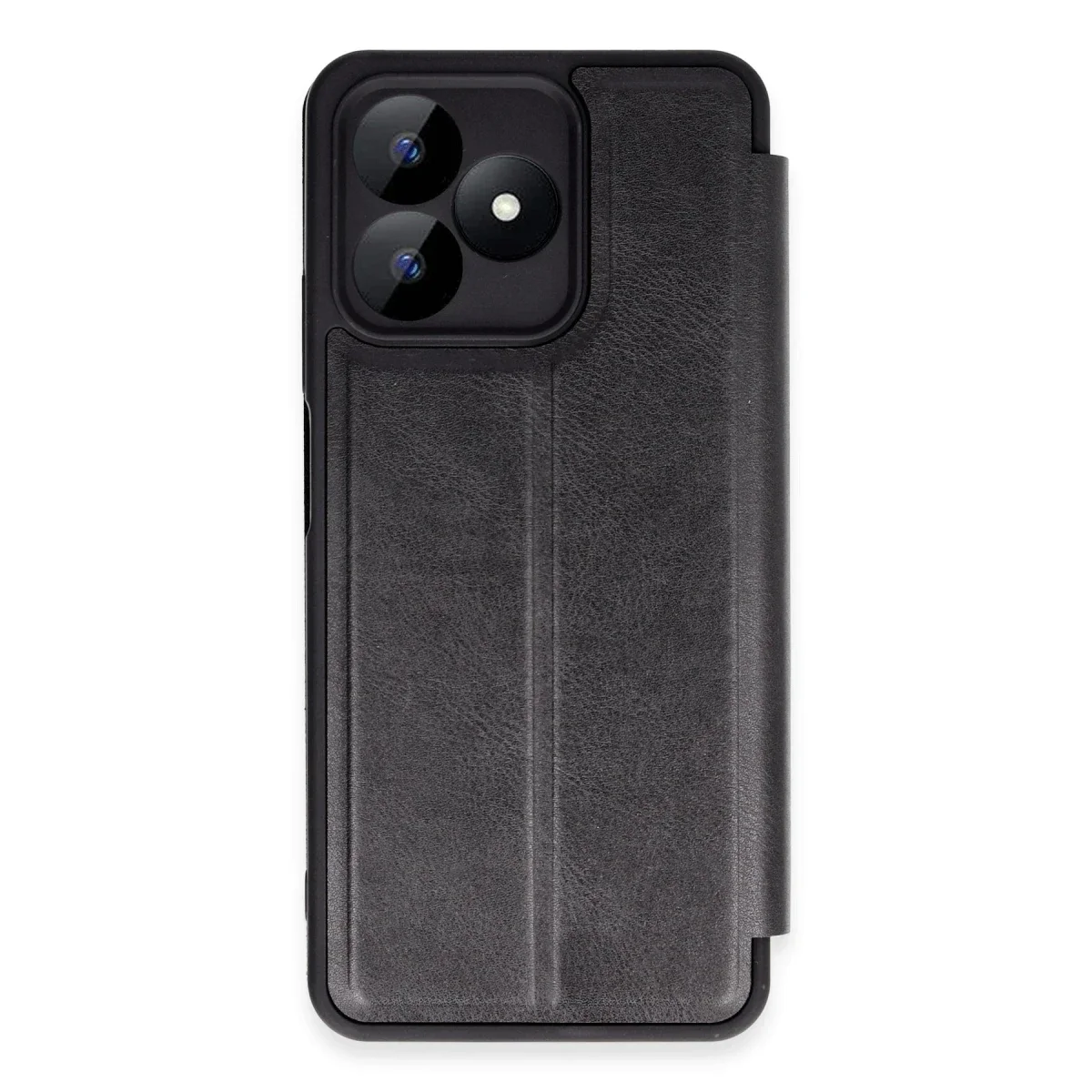 Realme Note 50 4G Kılıf Flip Cover - Siyah