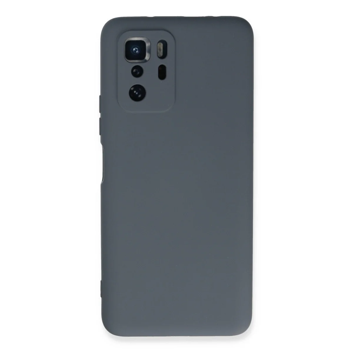 Xiaomi Poco X3 Gt Kılıf Nano İçi Kadife Silikon - Gri
