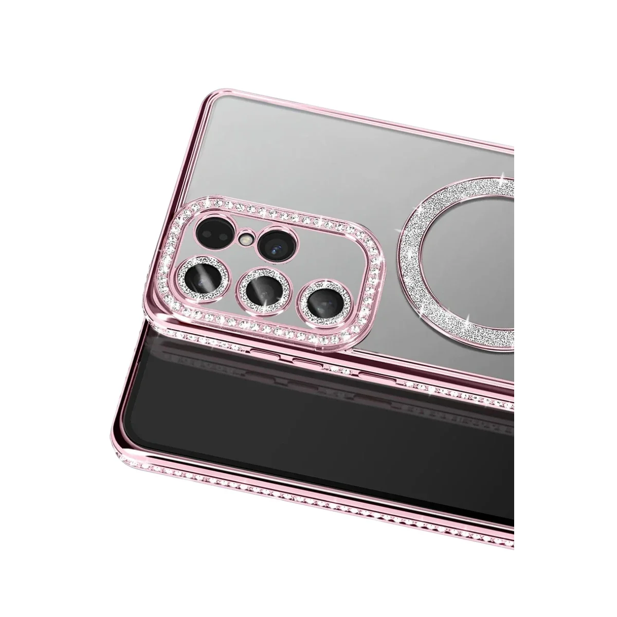 Samsung Galaxy S26 Ultra Joke Simli Magneticsafe Kılıf - Pembe görsel 2