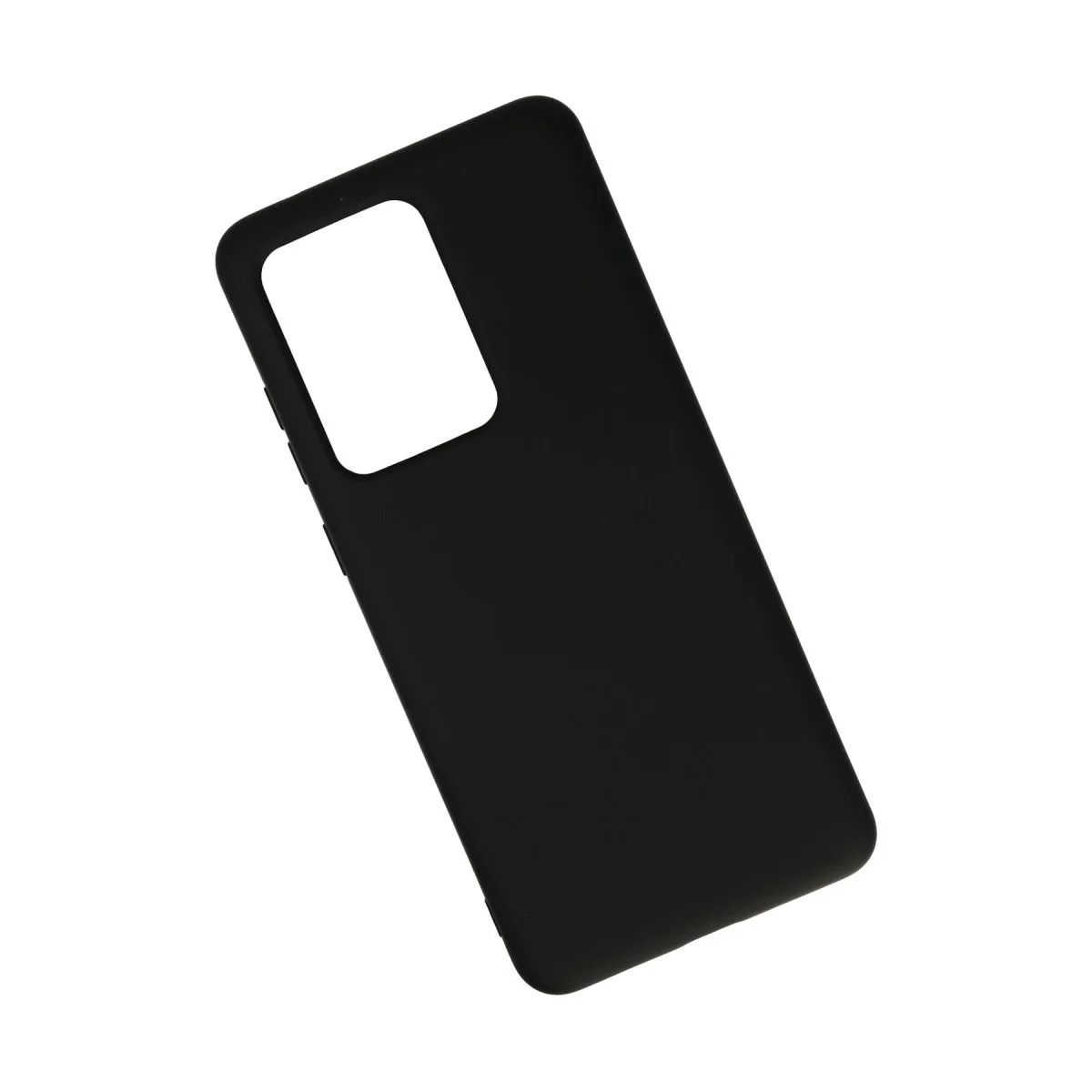 Samsung Galaxy S20 Ultra Kılıf Nano İçi Kadife Silikon - Siyah görsel 2