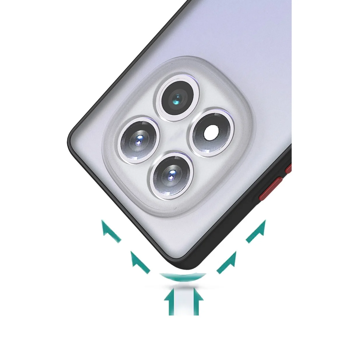 Xiaomi Redmi Note 14 Pro 5g Kılıf Montreal Silikon Kapak - Siyah görsel 2