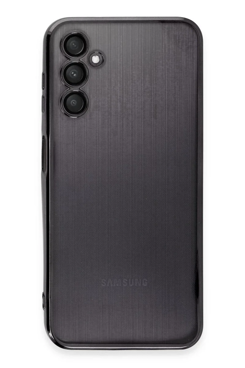 Samsung Galaxy A14 4G Kılıf Razer Lensli Silikon - Siyah görsel 2