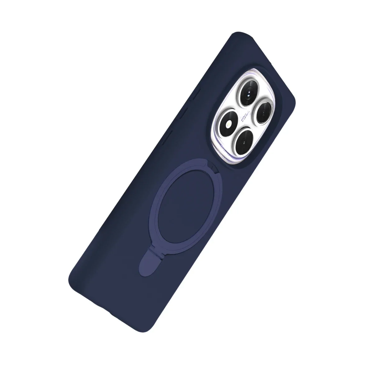 Xiaomi Redmi Note 14 Pro 5G Regal Magsafe Standlı Kapak - Lacivert görsel 4