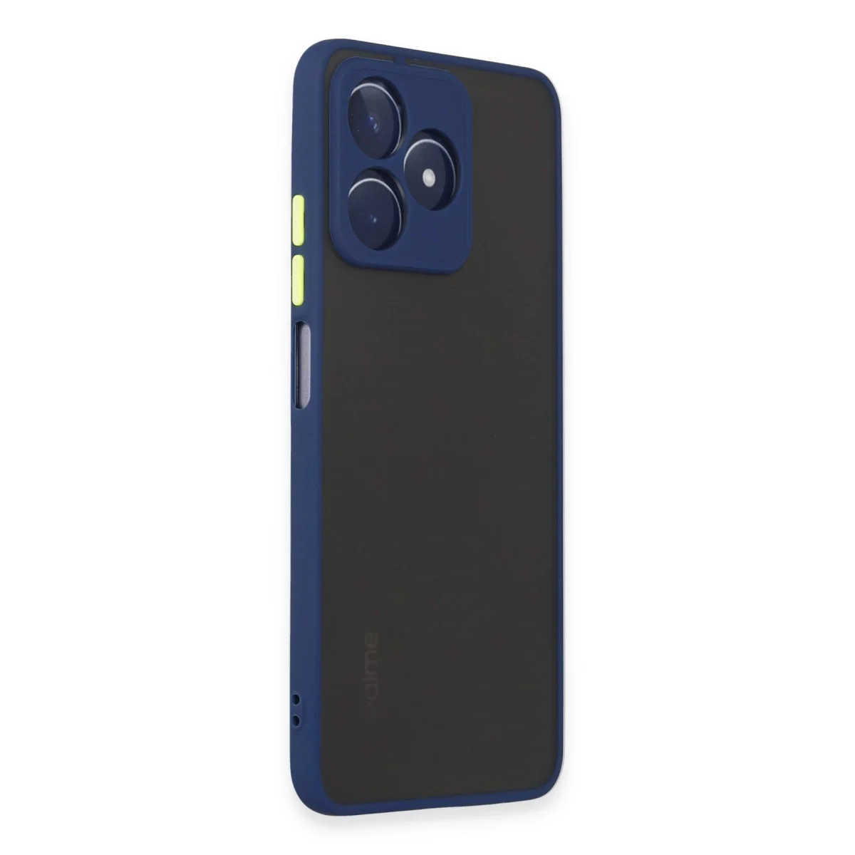 Realme C53 Kılıf Montreal Silikon Kapak - Lacivert görsel 2