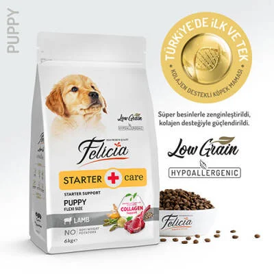HypoAllergenic Small Mini Kuzulu Küçük Irk Düşük Tahıllı Yavru Köpek Maması 6 Kg