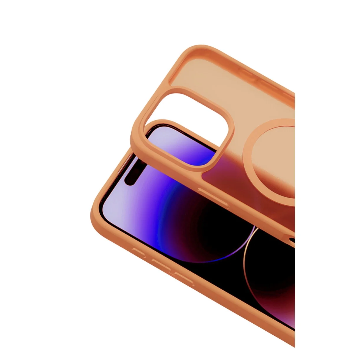 Joko Apple İphone 16 Pro Max Jota Magsafe Kapak - Turuncu görsel 2