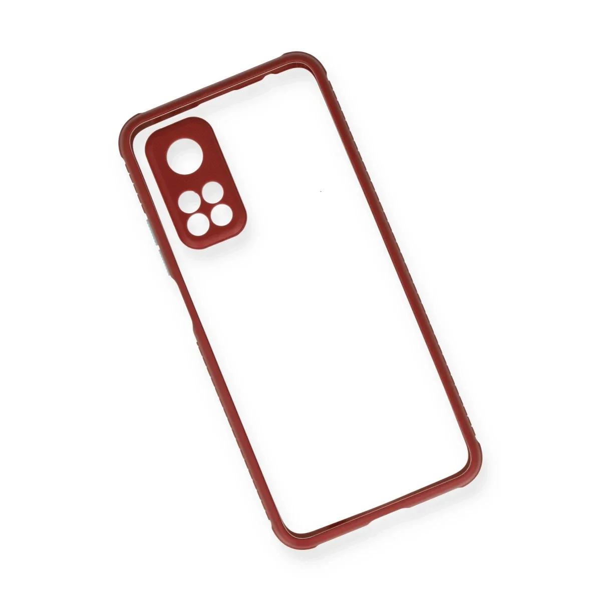 Xiaomi Mi 10T Pro Kılıf Miami Şeffaf Silikon - Fuşya görsel 3