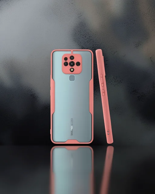 Tecno Camon 16 Kılıf Platin Silikon - Pembe