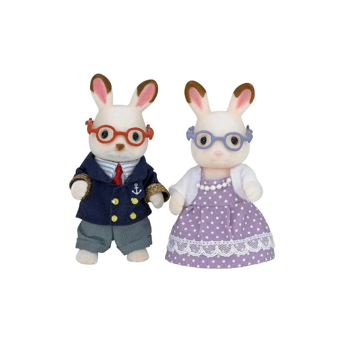5190 Sylvanian Families, Çikolata Kulaklı Tavşan Anneanne ve Dede, +3 yaş görsel 2