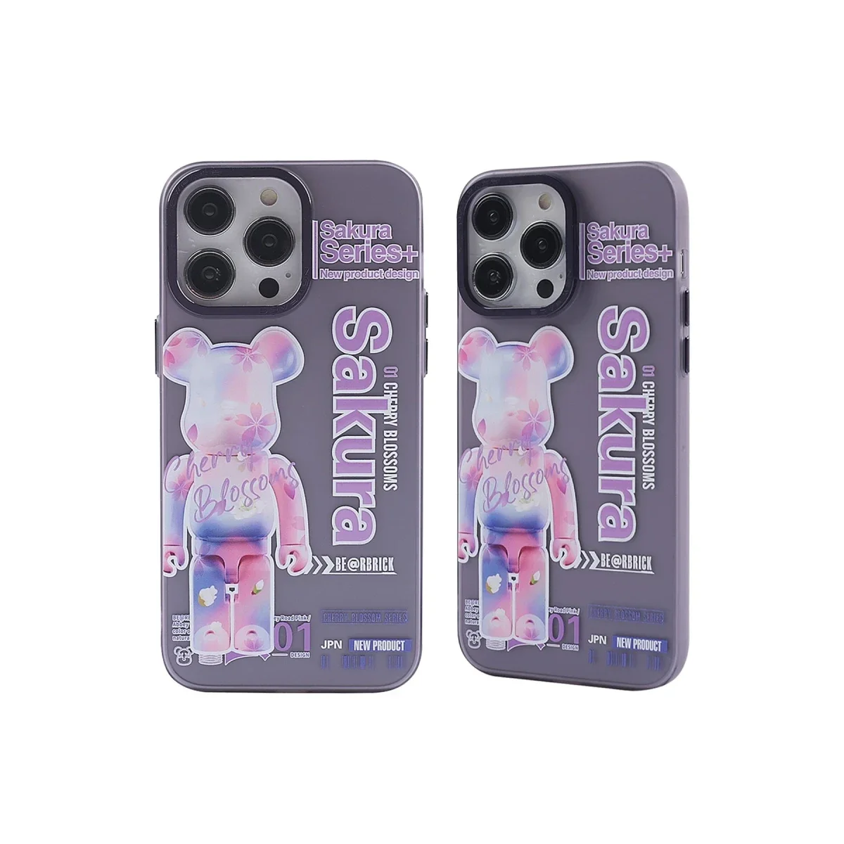 Apple iPhone 13 Pro Kılıf Prada Desenli Kapak - Prada Mor - 1 görsel 3
