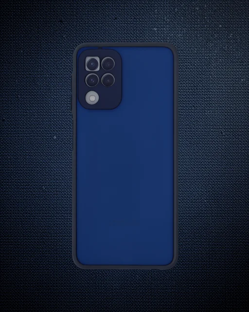Samsung Galaxy A22 Kılıf Montreal Silikon Kapak - Lacivert