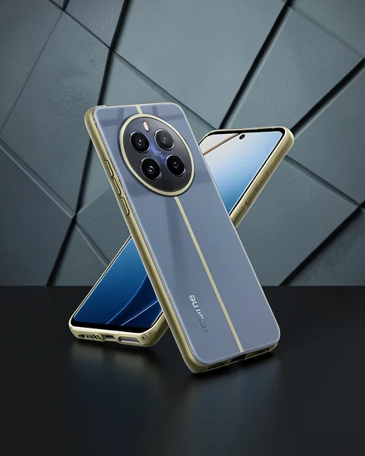 Realme 12 5g Kılıf Lüx Şeffaf Silikon