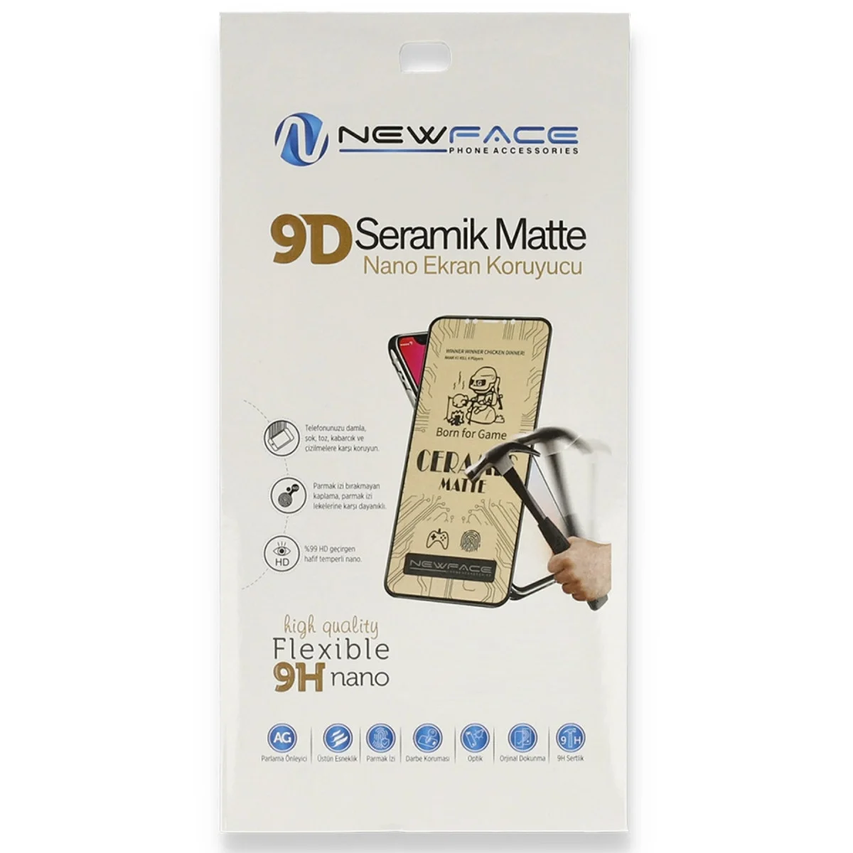 Apple İphone 13 Mini Mat Seramik Nano Ekran Koruyucu