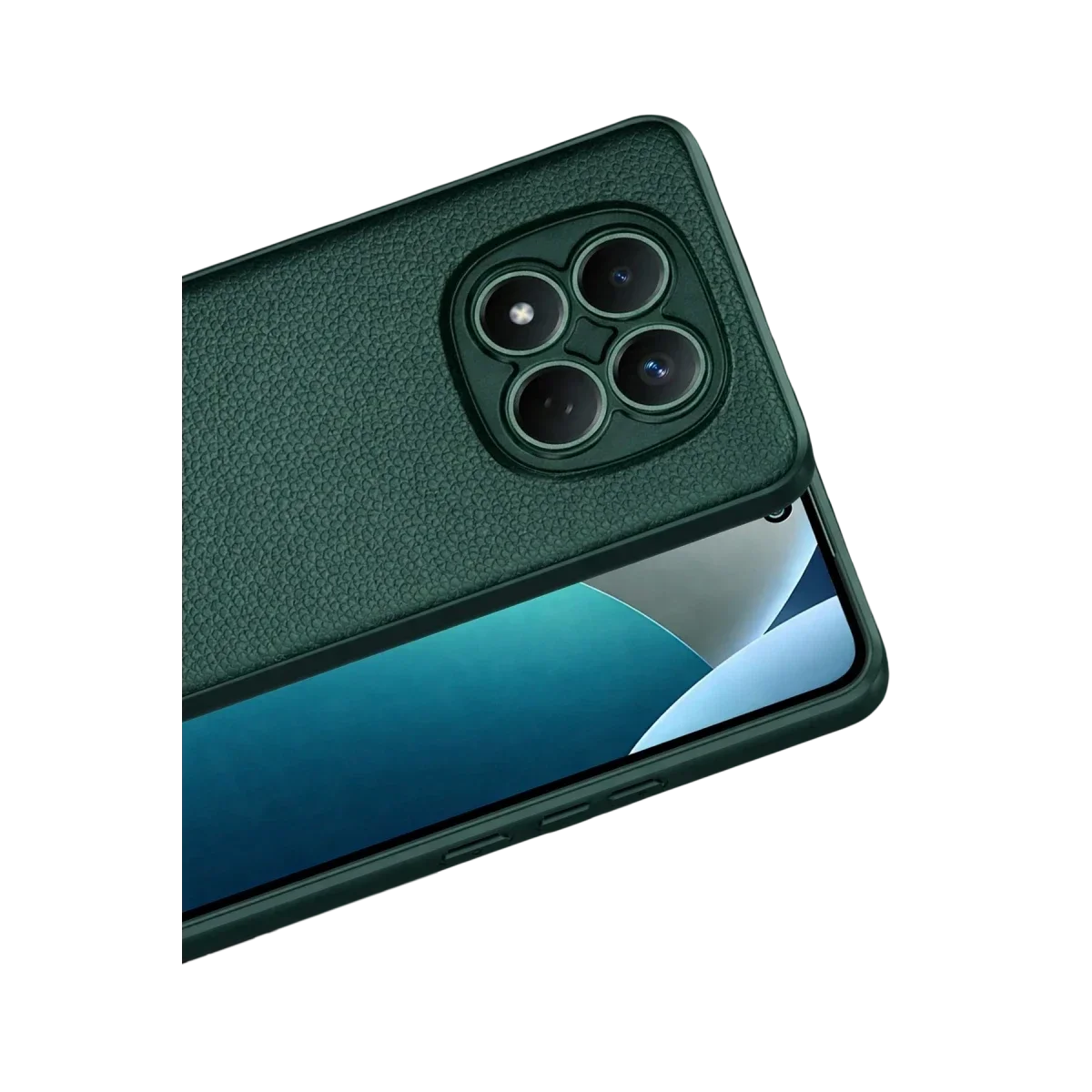 Xiaomi Redmi Note 15 Pro Plus 5G Thermax Silikon Kılıf - Koyu Yeşil görsel 2