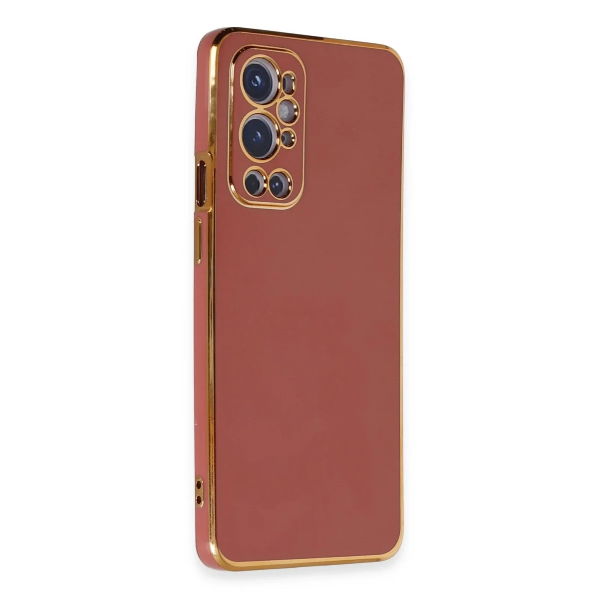 One Plus 9 Pro Kılıf Volet Silikon - Kırmızı görsel 2