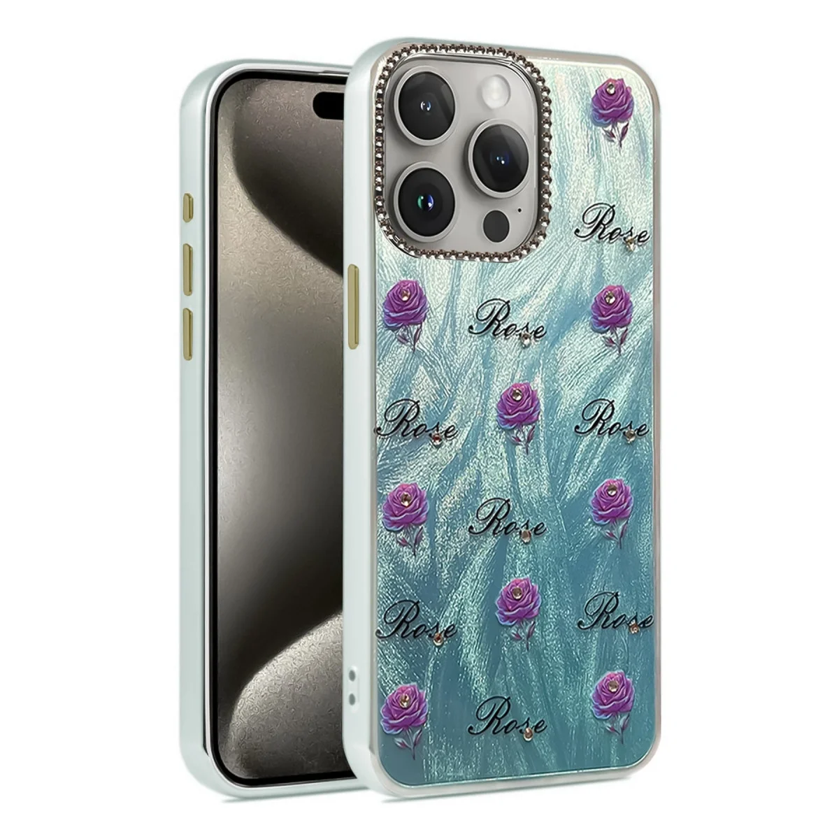 Apple İphone 14 Pro Kılıf Blade Aynalı Desenli Kapak - Desen 9