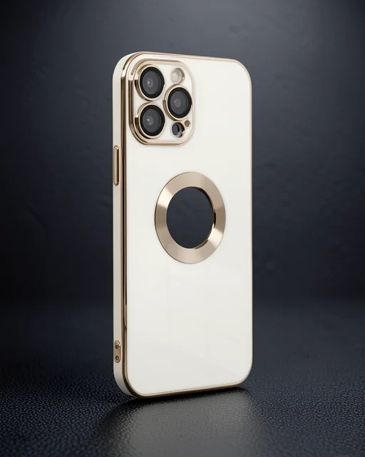 Apple İphone 13 Pro Max Kılıf Store Silikon - Beyaz
