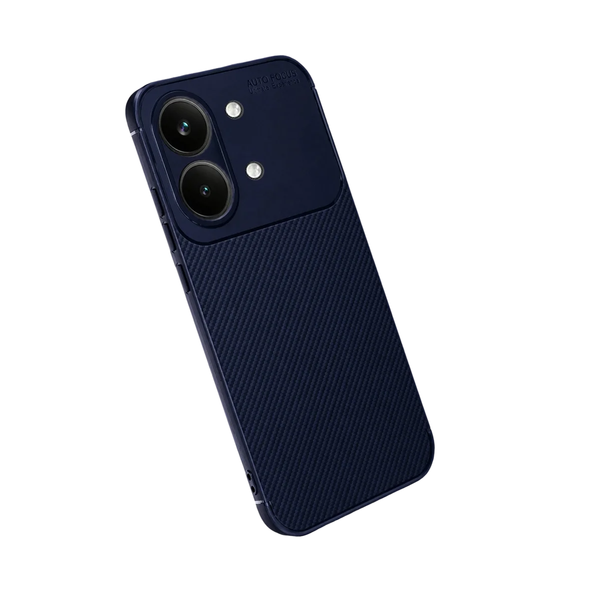 Xiao Poco X8 Pro Max Auto Focus Karbon Kapak - Lacivert görsel 2