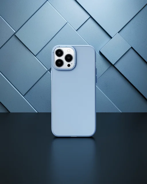 Apple İphone 14 Pro Max Kılıf Modos Metal Kapak - Mavi