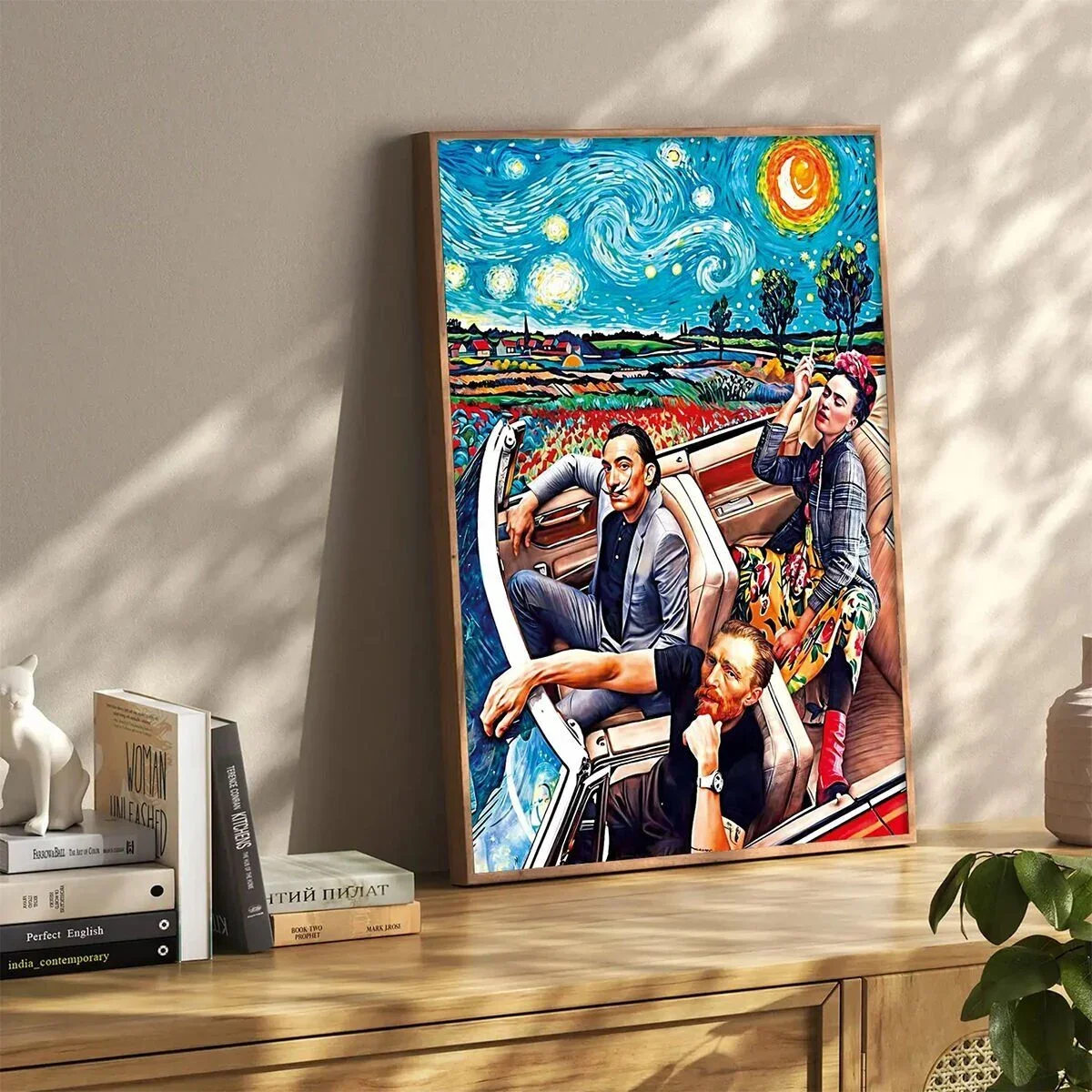 20823 PUZZLE 1000 Starry Night of Art görsel 3
