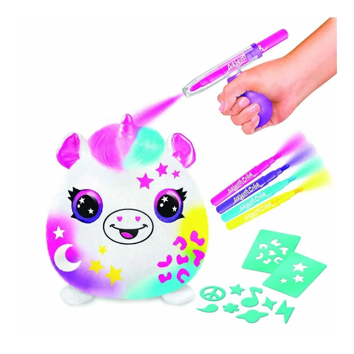 28779 Sun-cnl-hobi Set Aırbrush Plush Squısh Plush Bucket görsel 4