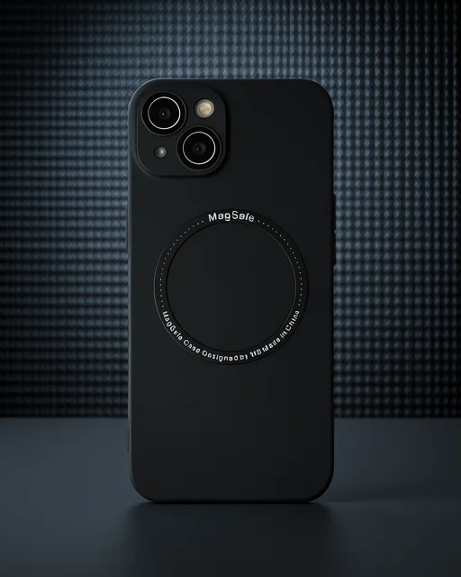 Apple İphone 14 Plus Kılıf Jack Magneticsafe Lens Silikon - Siyah